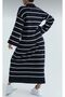 Women's Zeyoo Spanish Sleeve Striped Dress - 5