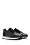 Men's Black Lace-Up Thick Soled Leather Sneaker 25Sfd 622014 - 3