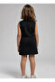 Navy Blue Girl's Polo Neck Comfortable Fit Dress 252 Lcg 244001 - 4