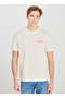 Crew Neck Ecru Men's T-Shirt Lm828731543 Relaxed Fit Graphic