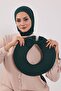 Ninja Bone Turban with Detachable Bow on the Back, S-5, Green - 5