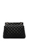 Women's Black Long Strap Quilted Shoulder Bag 25Sbd2009Kp - 5