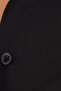Women's Slim Fit Slim Fit Long Sleeve Cotton Body Fitting Textured Black Basic Shirt - 8