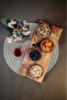 Wooden Round Bowl Set of 4 – Natural Presentation Plate |   8 cm |   Stylish and Functional Design - 5