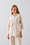 Linen Blend Women's Double Suit - 7