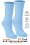 Winter Women's Socks Blue Casual Wool Thermal Women's Socks - 2