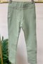 Baby Girl 1-5 Years Old Combed Cotton Long Tights 3157 Mint