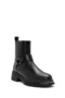Women's Black Zippered Boots 24Wfe 253018 - 7