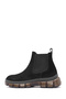 Men's Black Suede Leather Chelsea Boots 24Wfd 701610 - 2