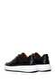 Black Leather Men's Sneakers - Lace-up, Model 24WFD 610618 - 5