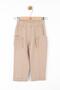 Girl's 100% Cotton Double Leg Trousers 56501 Beige - 3