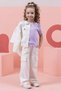 Mojo Girl 4-9 Years Cargo Pocket Pants 0206 White