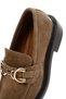 Women's Brown Buckle Detailed Suede Genuine Leather Masculine Casual Loafer Shoes 24Wfd180310 - 7