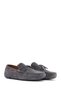 Men's Gray Suede Leather Genuine Leather Penny Loafer Shoes Casual Daily Shoes 24Sfd630610 - 3