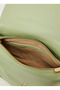 Large Handbag with Plain Skin Drawstring Handle - 4