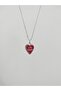Red Enamel Heart Necklace – I’M Good Written Necklace - 3