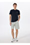 Eqyzt07711 Basic Ss Tee Young Men Navy Blue Crew Neck Regular Fit Men's T-Shirt - 2