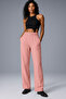 Comfortable Fit Jogger Palazzo Trousers-Pink - 5