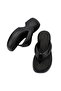 Black Women's Beach Slippers 35875Az053 - 4