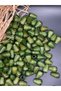 10 mm Khaki Green Drop Oval Wooden Beads (50 Grams 88 Pieces) Hole Diameter 4 mm Macrame Bag Jewelry Design - 3