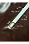 Oval Buckle Gold Belt, Jacket Belt, Pants Belt, Casual Belt - 3