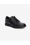 Men's Black Genuine Leather Comfort Shoes 5K1Fa10201 - 2