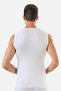 Pack of 3 White Sleeveless Men's Tank Top Round Neck Zero Sleeve T-Shirt 100% Cotton - 3