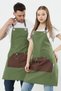 Cafe Barista Hairdresser Bartender Florist Kitchen Aprons Stain Resistant - 4