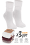 3 Pairs of Wool Socks – Women's Winter Home Socks - 2