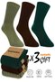 3 Pairs of Women's Winter Socks – Woolen Home and Sleep Socks - 5