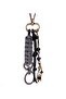 Handmade Durable Paracord Cat Collar with Meov Written Cat Charm and Beads (Keychain Gift) - 6