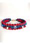 Handmade Durable and Healthy Multicolor Paracord Evil Eye Beaded Cat & Dog Necklace - 3