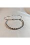 Spiral Macrame Bracelet Silver Adjustable Unisex Braided Rope Bracelet - 3