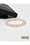 Pink Quartz Natural Stone Unisex Bracelet - 3