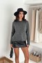 Pattern Embroidered Soft Textured Knitwear Cardigan Aw25Hi0020 - 6
