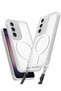Sptrns Samsung Galaxy S23 Plus Case Enka Magsafe Silicone Case (124452) - Transparent