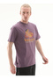 Tb0A6Dj1Enx1-Front Boot Graphic Tee Purple Crew Neck Regular Printed Men's T-Shirt - 2