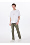 Men's Green Texas Slim Pants Jean W12S004826-Darkgreen