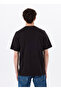 Crew Neck Black Men's T-Shirt 12273000_Jorsplit Graphic Front Tee - 3