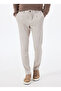 Altınyıldız Classics Tied Waist Regular Leg Slim Fit Beige Men's Pants Ace001252273_Bej - 3