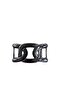 Shoes Front Buckle Metal Accessory Black Nickel (1 PAIR) - 2