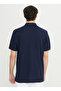 Altınyıldız Classics Polo Neck Navy Blue Men's T-Shirt Ace091252009_Lac - 5
