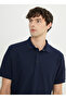 Altınyıldız Classics Polo Neck Navy Blue Men's T-Shirt Ace091252009_Lac - 4