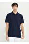 Altınyıldız Classics Polo Neck Navy Blue Men's T-Shirt Ace091252009_Lac