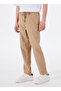 Altınyıldız Classics Tied Waist Regular Leg Slim Fit Beige Men's Pants Ace001252275_Bej - 3