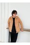 Men's Brown Yonez Welsoft Plush Jacket - 4