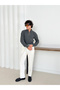 Thessaloniki Model Half Zippered Knitwear Sweater - 2