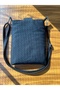 Handmade Sunflower Patterned Motif Lined Women's Tablet Bag Book Bag with Carrying Strap and Pockets - 5
