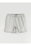 Short Length Printed Men's Swim Shorts - 5