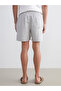 Short Length Printed Men's Swim Shorts - 4